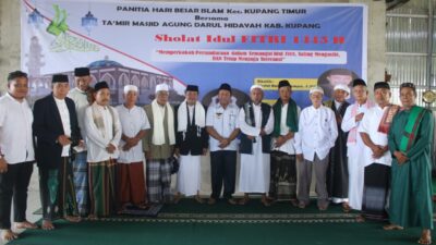 Pj Bupati Kupang Pantau Salat Idul Fitri 1445 H