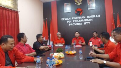 PDI Perjuangan NTT Mulai Jaring Calon Kepala Daerah untuk Pilkada Serentak 2024