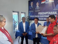 Bakal Calon Gubernur NTT Emy Nomleni Resmi Mendaftar di DPW PAN