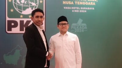 Frans Aba di Acara Halal Bi Halal DPP PKB, Cak Imin: Jangan Hanya Menang Tapi Juga Sukses