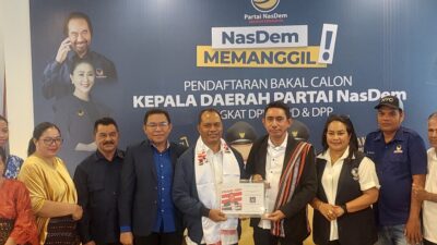 NasDem Apresiasi Langkah Berani Frans Aba di Pilgub NTT