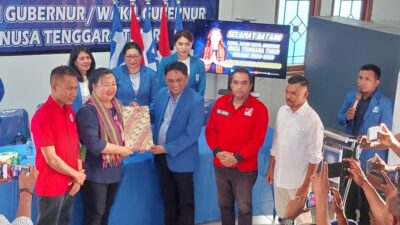 Jane Natalia Daftar di DPW PAN NTT sebagai Bakal Calon Wakil Gubernur