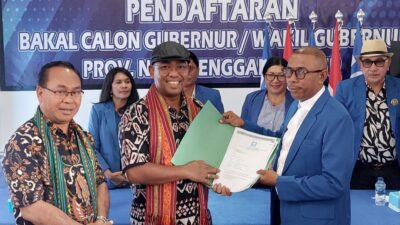 PAN Pilihan Pertama Orias dan Sebastian Mendaftar untuk Maju Pilkada NTT 2024