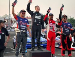 Putra NTT Umbu Gillberth Kabunang Juara 1 Indonesian Drifting Series 2024