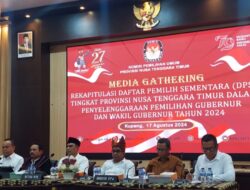 KPU: DPS Pilkada 2024 di NTT 3,9 Juta Orang, Jumlah TPS 9.714