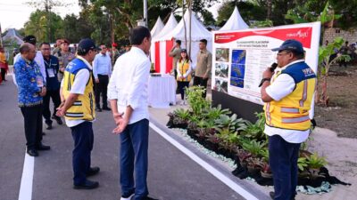 Presiden Jokowi Resmikan 27 Ruas Jalan di Provinsi NTT