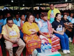 Tepis Isu di Medsos, Inche Sayuna Ajak Warga TTS Dukung Melki-Johni di Pilgub NTT