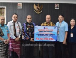 Sentuhan Kasih Bank NTT Lewat Bantuan CSR Rp425 Juta, untuk Bangun Rumah Layak Huni di Kota Kupang