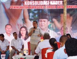 Hadiri Konsolidasi Kader Gerindra Kabupaten Kupang, Melki Janji Bereskan Masalah RS Naibonat