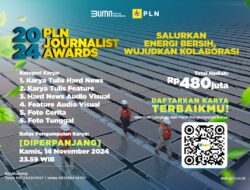 Waktu Pendaftaran PLN Journalist Award 2024 Diperpanjang Hingga 14 November 2024