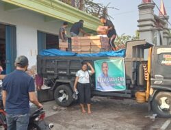 Bantuan dari Melki Laka Lena untuk Korban Erupsi Gunung Lewotobi Mulai Disalurkan