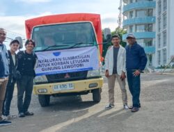 50 Juta dari Unika Ruteng untuk Korban Erupsi Gunung Lewotobi