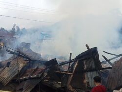 Breaking News ; Satu Unit Rumah Warga di Cibal Ludes Terbakar