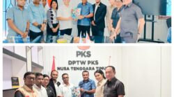 Fraksi Amanat Sejahtera DPRD NTT Sampaikan Laporan Tahunan ke DPW PAN dan PKS