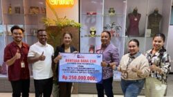 Bank NTT Serahkan CSR Rp 250 Juta, untuk Mendukung Pelaksanaan ETMC 2025