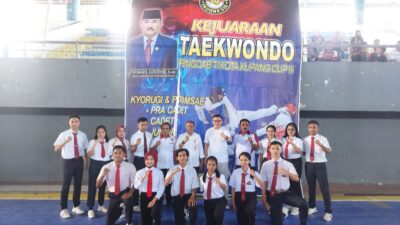 Pengcab TI Kota Kupang Gelar Kejuaraan Taekwondo, Ajang Mempersiapkan Bibit Atlet PON 2028