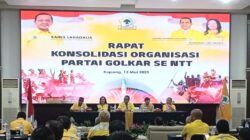 Partai Golkar NTT Gelar Rapat Konsolidasi, Bahas Capaian Pemilu dan Persiapan Musda