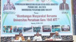 Wakil Gubernur NTT dan Bupati Kupang Beri Pembekalan untuk Mahasiswa KKN UPG 1945 NTT