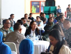 Wawali Serena Hadiri Tasyakuran HUT ke-69 Penerbangan TNI AL dan Peluncuran Satgas Stunting Lanudal Kupang