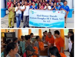 Bank NTT Sabu Raijua Gelar Donor Darah Menyongsong HUT ke-63 Bank NTT
