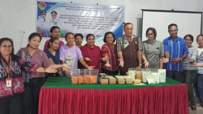 OVOP Mendarat di Desa, Pemprov NTT Latih UMKM Taebenu Olah Pisang dan Ubi