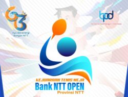 Meriahkan HUT ke-63, Bank NTT Gelar Kejuaraan Tenis Meja “Bank NTT Open”