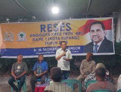 Anggota DPRD NTT Mohammad Ansor Jaring ‘Asmara’ Warga Sikumana Kota Kupang