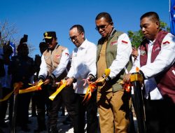 Lima Sumur Bor Diresmikan, PPATK, Gubernur Melki, Polda dan Bank NTT Dapat Apresiasi dari Warga Alak
