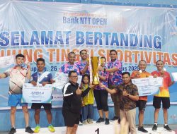 Bank NTT Premium Juara Satu Kejuaraan Tenis Meja Bank NTT Open 2025