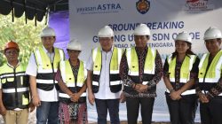 Astra Laksanakan Groundbreaking Fasilitas Baru UPTD SDN Oefoe, Rote Ndao
