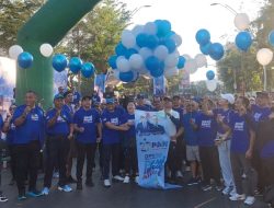 Ahmad Yohan Lepas Jalan Santai “PAN Walk” di Kupang, Meriahkan HUT ke-27 Partai Amanat Nasional