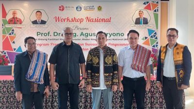 Deputi BRIN Sambangi Kampus UPG 1945 NTT, Gelar Workshop Nasional Tentang Program Riset dan Inovasi