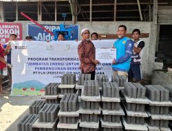 PLN Sulap FABA PLTU Jeranjang Jadi Batako Ramah Lingkungan untuk Sekolah dan Fasilitas Umum