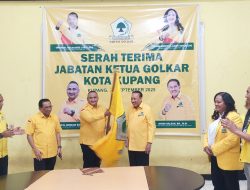 Restu Herdani Baptista Dupe Resmi Pimpin DPD II Partai Golkar Kota Kupang