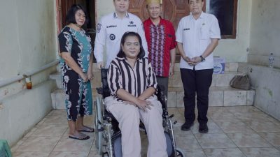 Sentuhan Kasih Wali Kota Kupang untuk Warga Disabilitas yang Membutuhkan Kursi Roda