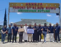 Ketika Kasih Menyentuh 32 Paroki: Ikhtiar Panjang Bank NTT Ruteng Rampung di Pintu Gereja Kuwu