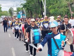 Ribuan Guru dan Siswa Ramaikan Jalan Sehat, Menyongsong HGN ke-30 dan HUT ke-80 PGRI di Kupang