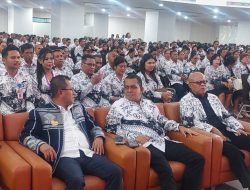 Ribuan Guru Hadiri Peringatan HGN ke-31 dan HUT ke-80 PGRI di Auditorium Undana Kupang