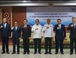 Gubernur Melki: Bank NTT Harus Sehat, Maju dan Kompetitif