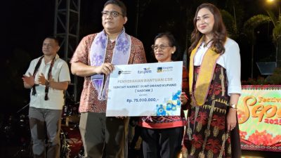 Menebar Manfaat Lewat Kolaborasi, PT. Taspen Salurkan CSR, untuk Mendukung Program Chris-Serena