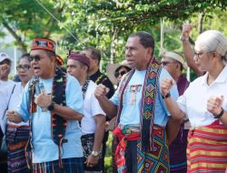 Gubernur Melki Ajak Warga Rawat, Lestarikan dan Wariskan Nilai Budaya Tenun Ikat NTT