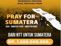 NTT Hadir Meringankan Duka Aceh dan Sumatera, Gubernur Melki: Semoga Bisa Membantu Pemda dan Masyarakat