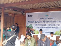 PLN UIP Nusra Fasilitasi Pengembangan Kerajinan Bambu di Desa Wogo, Kabupaten Ngada