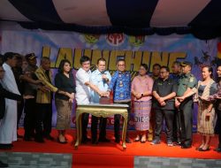 Perkuat Ekosistem Ekonomi Perbatasan Indonesia-Timor Leste, Gubernur Melki Luncurkan NTT Mart di Atambua