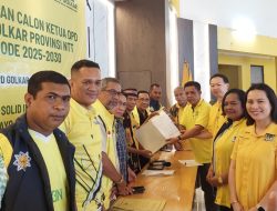 Alain Niti Susanto Resmi Mendaftar sebagai Calon Ketua DPD I Partai Golkar NTT
