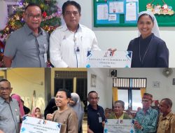 Jamkrida NTT Berbagi Kasih Bersama Lansia dan Anak Yatim Piatu di Kota Kupang