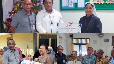Jamkrida NTT Berbagi Kasih Bersama Lansia dan Anak Yatim Piatu di Kota Kupang