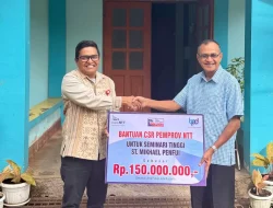 Bank NTT Salurkan CSR untuk Seminari Tinggi Santo Mikael Kupang