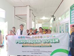 Dokter Bedah UMI Edukasi Masyarakat Malaka: Benjolan Kecil Bisa Jadi Bahaya Besar