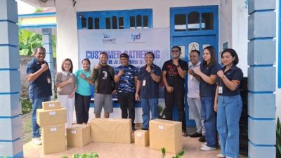 Bank NTT Apresiasi Agen Be Ju Bisa di Satar Mese dan Satar Mese Barat